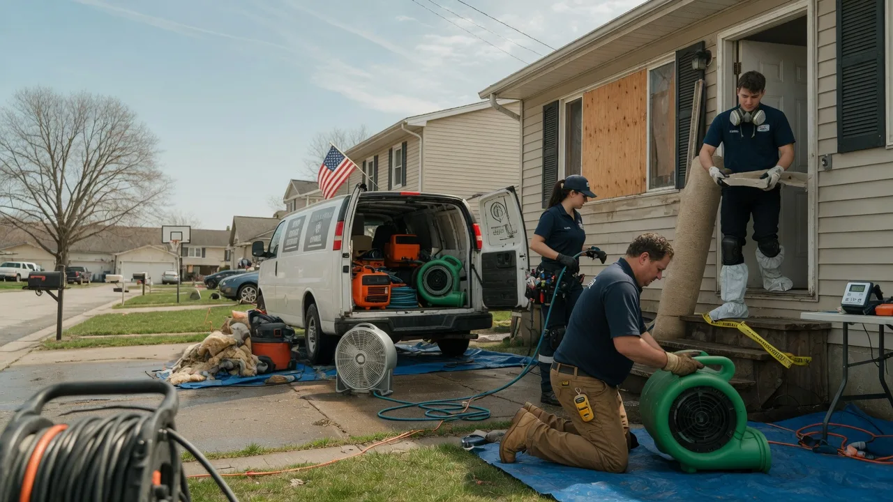 Water Damage Restoration in Fountaintown, IN near me